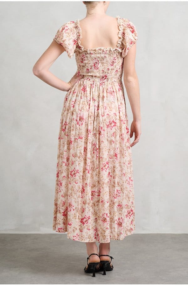 stanza dress in fleur de provence