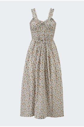 Emmaretta Dress in Jardin Du Chateau