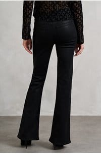 high rise laurel canyon in black fog coated