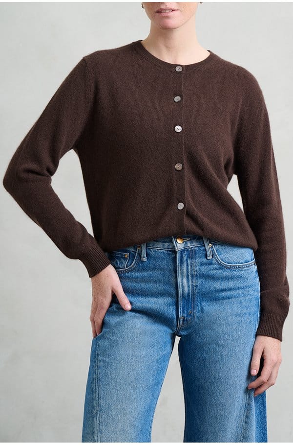 lightweight cardigan in pluto