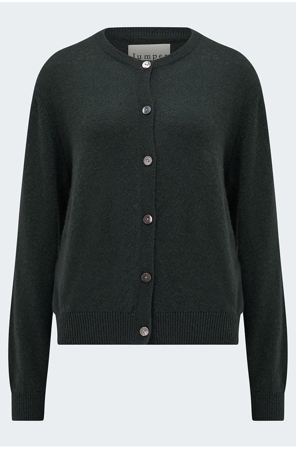 lightweight cardigan in breen