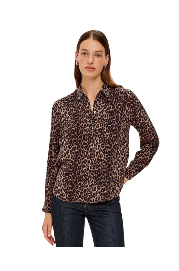 josephine shirt in brown nala