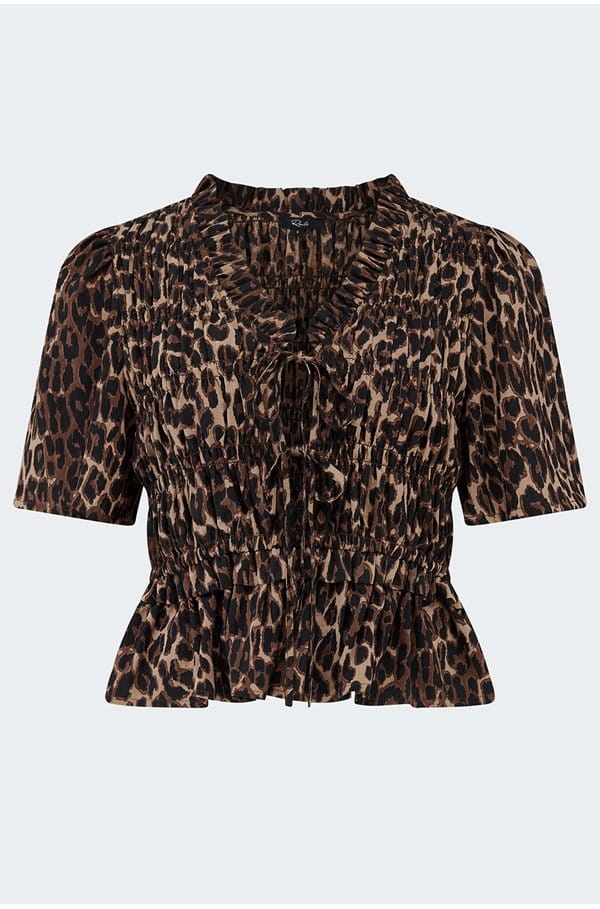 portia top in brown nala