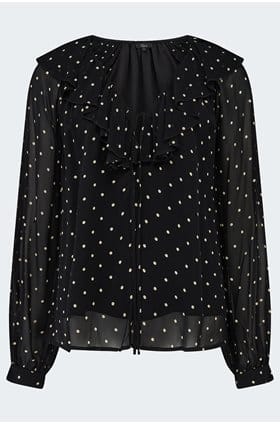 Honora Top In Polka Dots