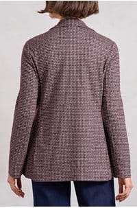 hacking jacket in bordeaux 