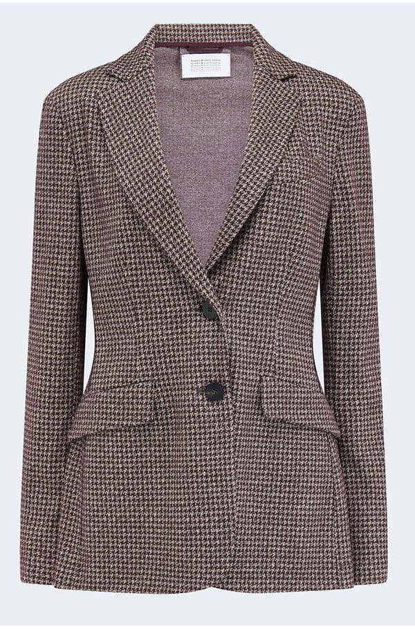 hacking jacket in bordeaux