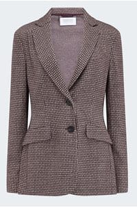 hacking jacket in bordeaux 