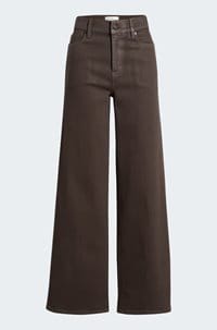 le slim palazzo in truffle coated