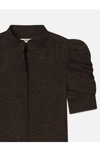 gillian top in leopard