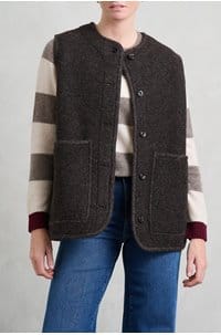 chicago jacket in marron