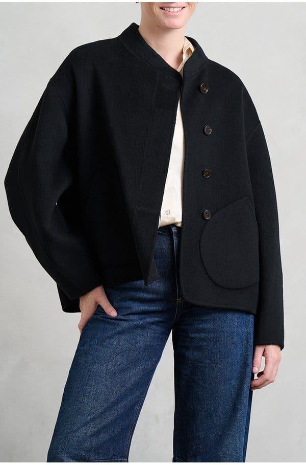 windsor jacket in noir 