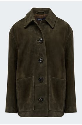 Vincenzo Jacket In Kaki Fonce