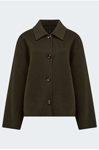 gyoda coat in kaki brun 