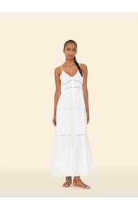 janis dress in white