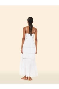 janis dress in white