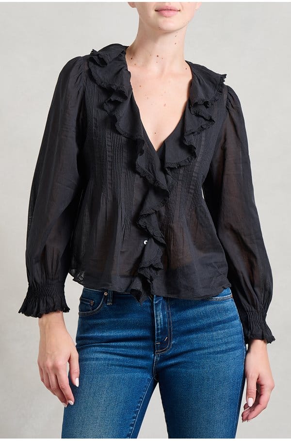 hardy top in black 