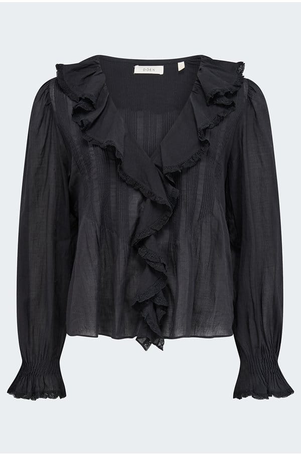hardy top in black 