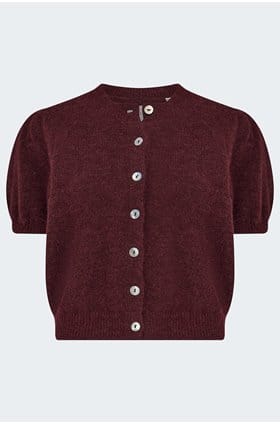 Anisa Cardigan In Bordeaux