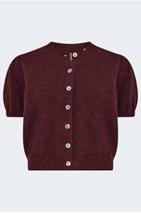 anisa cardigan in bordeaux