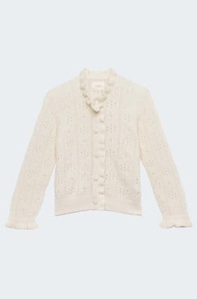 Claudie Cardigan In Ivory