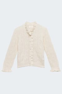 claudie cardigan in ivory