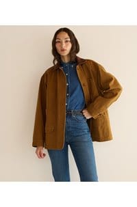 pascual jacket in willow bark