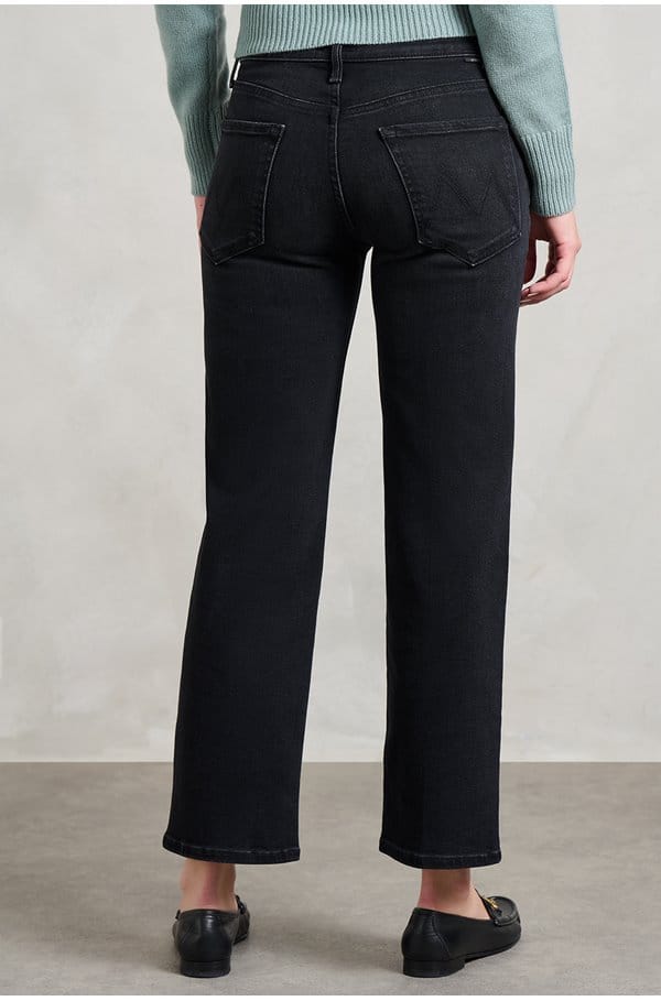 the mid rise rambler zip flood in spiked hair art flair