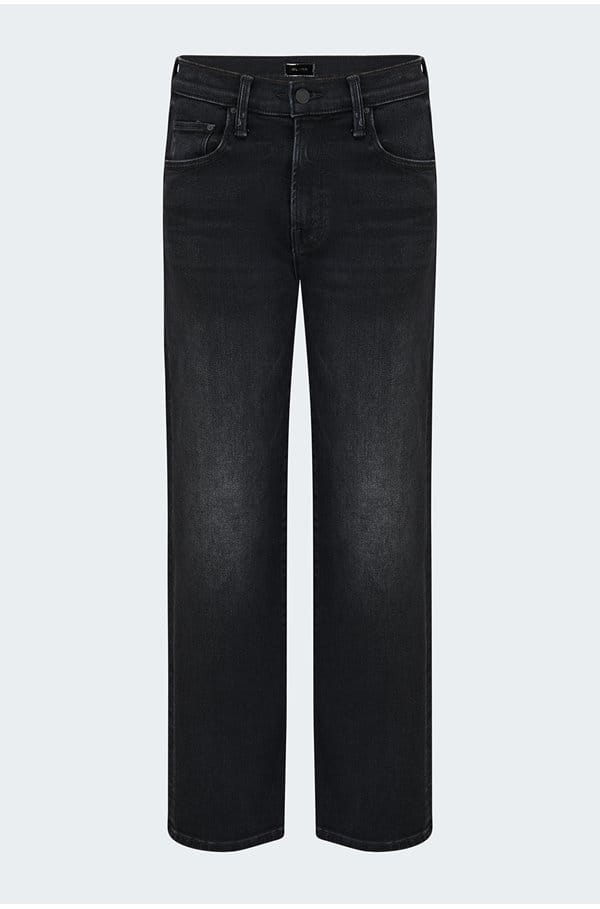 the mid rise rambler zip flood in spiked hair art flair