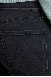 the mid rise rambler zip flood in spiked hair art flair