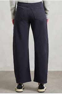 the half pipe flood in faded black