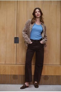 miro relaxed jean in carob