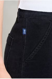 marcelle low slung easy cargo in charcoal