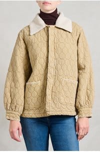 frida jacket in soft sand