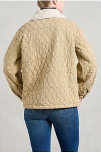 frida jacket in soft sand