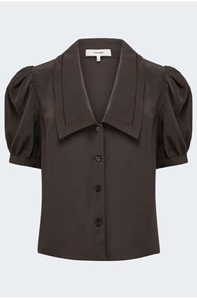 The Sailor Blouse in Coffee