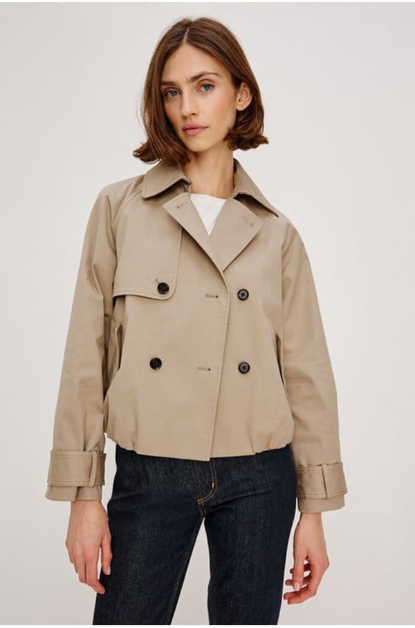 jett jacket in taupe