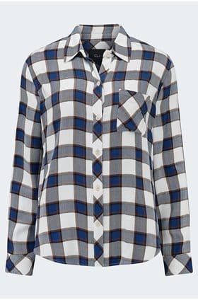 Hunter Shirt in Golden Cobalt