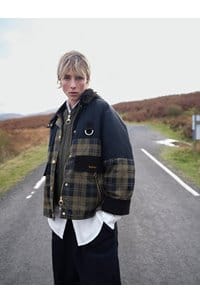 elaine showerproof jacket in olive black