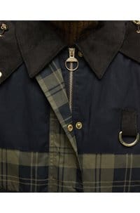 elaine showerproof jacket in olive black