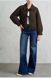 heidi jacket in chocolate brown