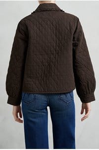 heidi jacket in chocolate brown
