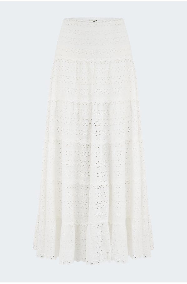 ripeka skirt in ivory
