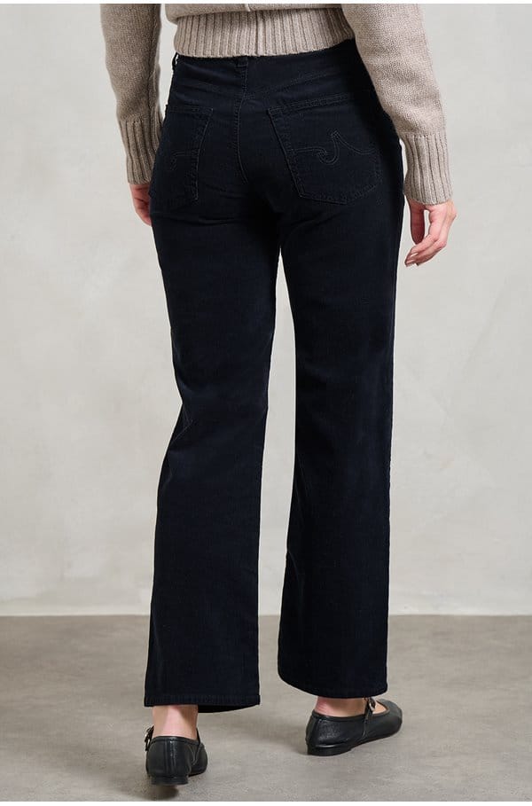 brinley straight jean in super black cord