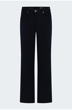 Brinley Straight Jean in Super Black Cord
