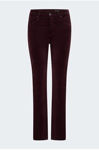 brinley straight jean in winery cord