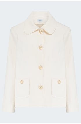 Swing Jacket in Cream