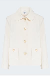 swing jacket in cream