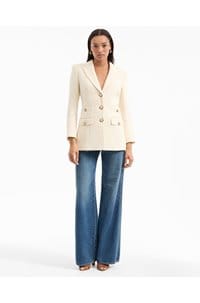 terre dickey jacket in ecru