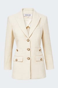 terre dickey jacket in ecru