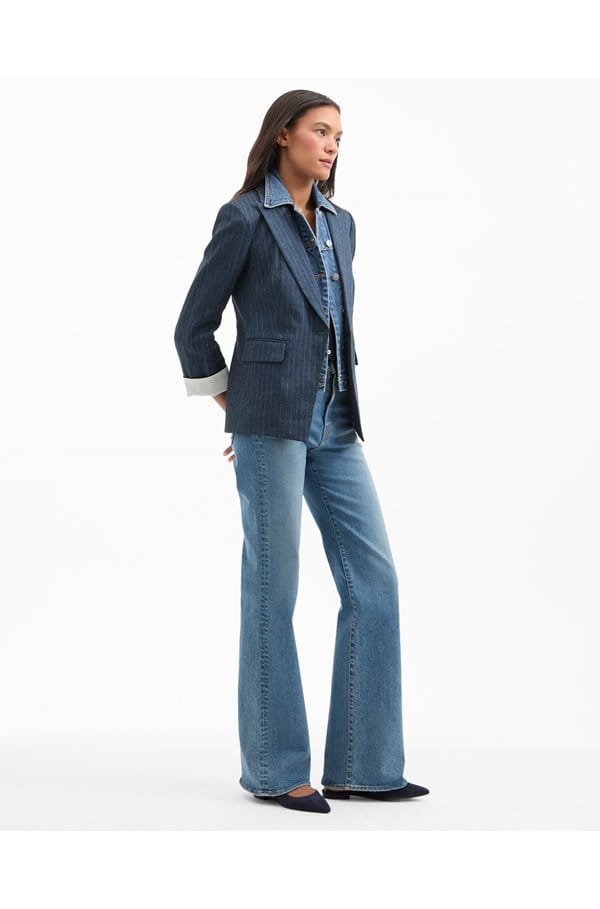 obie dickey jacket in blue dove